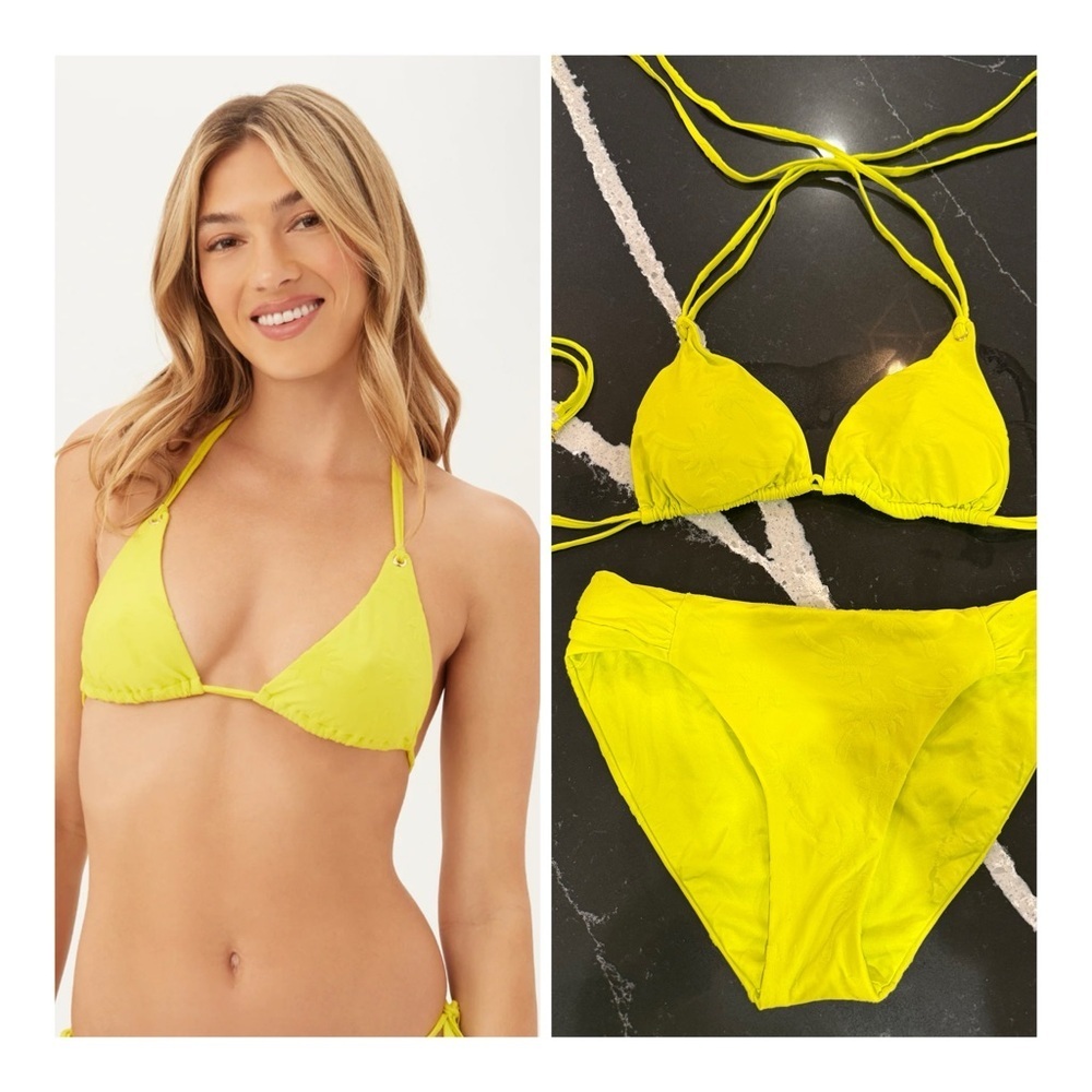 Trina Turk Vibrant Yellow Bikini Set 2pc